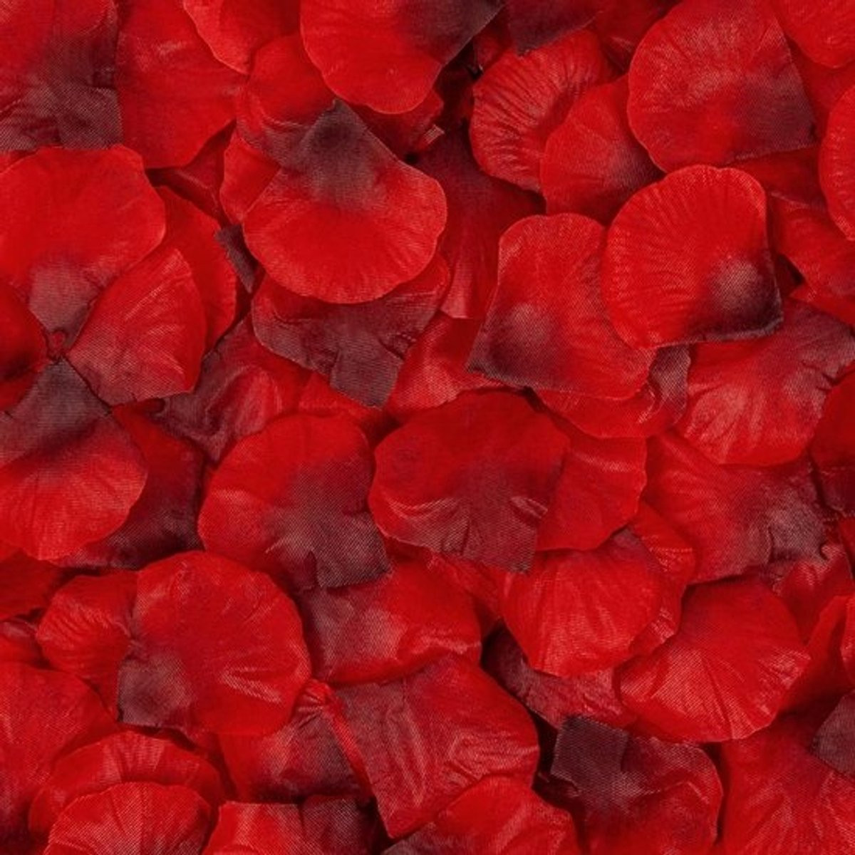 5000 Donkerrode Zijden Rozenblaadjes voor Bruiloft Decoratie en Romantiek