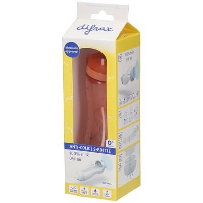 Difrax S-Fles Natural Peachy 250 ml Flaschen
