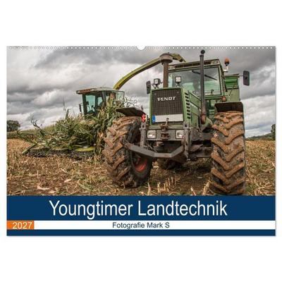 Youngtimer Landtechnik (Wandkalender 2027 DIN A2 quer), CALVENDO Monatskalender