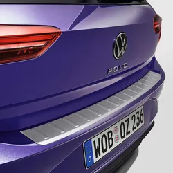 Volkswagen Polo 6 (2G) Ladekantenschutz Edelstahloptik Schutzleiste 2G0061195A