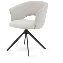 2er-Set Tom Tailor Stuhl Cruvy Stoff Beige Sand