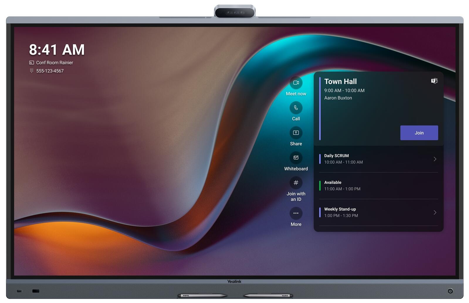 Yealink MeetingBoard 86 Pro All-in-One Videokonferenzdisplay 218 cm 86 Zoll 1203671