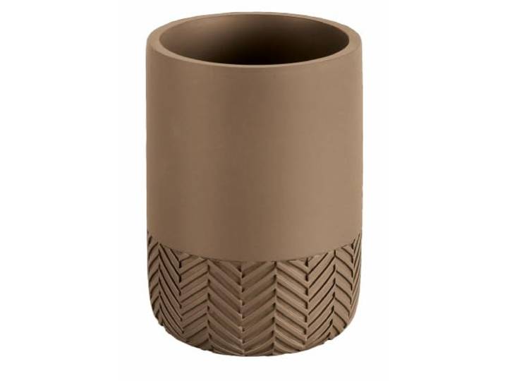 Kleine Wolke Zahnputzbecher Herringbone Kaschmirfarben