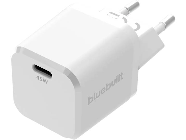 BlueBuilt Power Delivery Oplader met Usb C Poort 45W Wit
