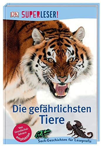 James Buckley Jr. - SUPERLESER! Die gefährlichsten Tiere: Sach-Geschichten für Leseprofis - Preis vom 09.10.2026 07:28:09 h