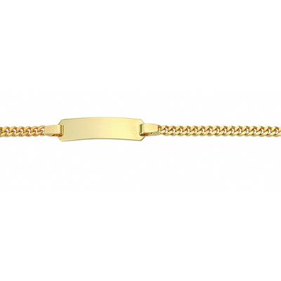 ID Armband ADELIA´S "18,5 cm ID - Armband 333 Gold ( 8K )", gold, Armbänder, Damen, 18,5cm, Gold, Goldarmband