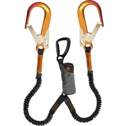 Falldämpferleine SKYSAFE PRO FLEX Y L-0559 orange/grau 1,8 m - grau