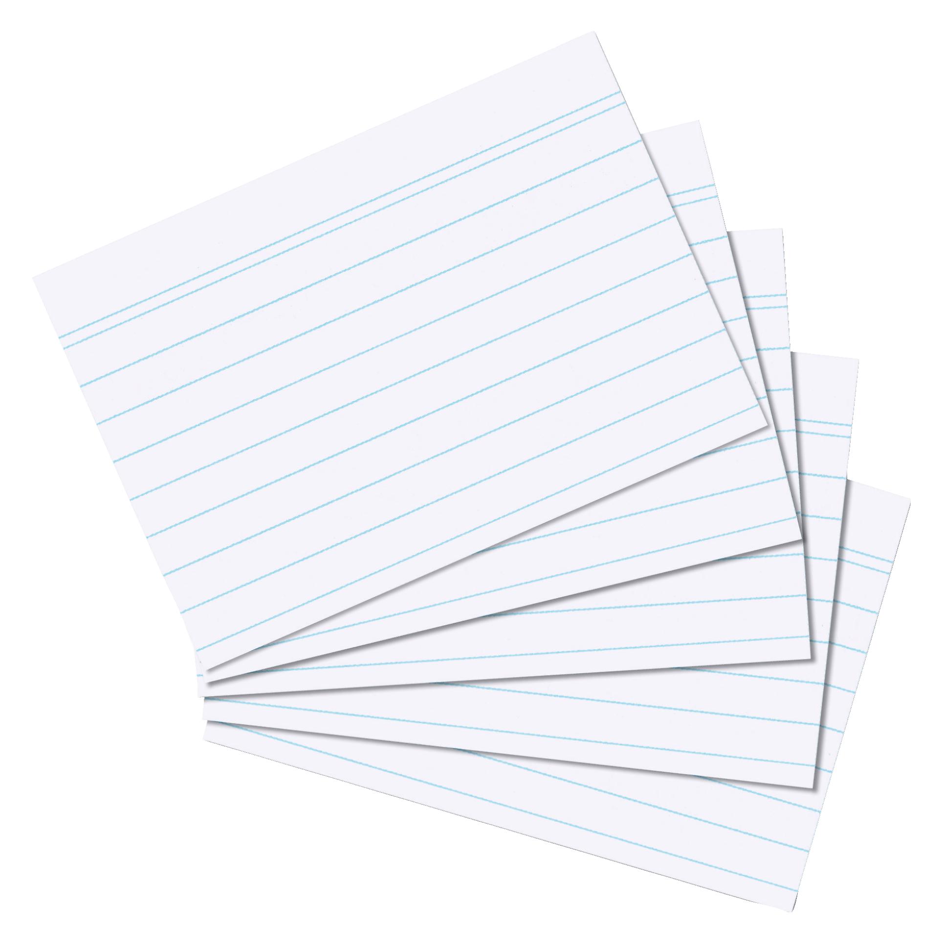 Herlitz Karteikarten (A5, 100x, 170 g/m²) (1150507)