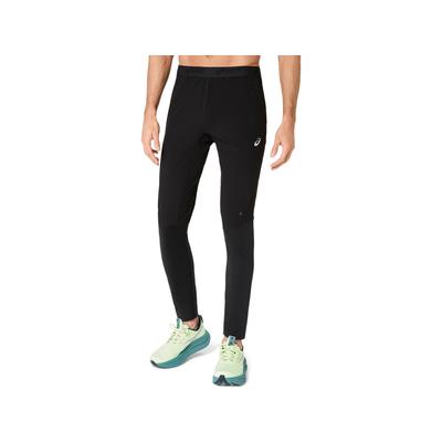 Laufhose ASICS "ROAD PANT", Herren, Gr. XL, N-Gr, schwarz (performance schwarz), Obermaterial: 87% Polyester, 13% Elasthan, Hosen Laufhose, Reflektierend, Praktische Taschen, Bewegungsfreundlich