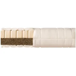 Shogazi Max Futon Naturmatratze - Drell/Baumwolle	100x220cm	extra fest