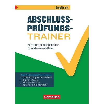 Abschlussprüfungstrainer Englisch - Nordrhein-Westfalen - 10. Schuljahr, Taschenbuch von Sydney Thorne,Gwen Berwick, Cornelsen Verlag,