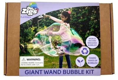 Dr Zigs: My First Giant Bubble Kit W/ Bubble Wand & Solution