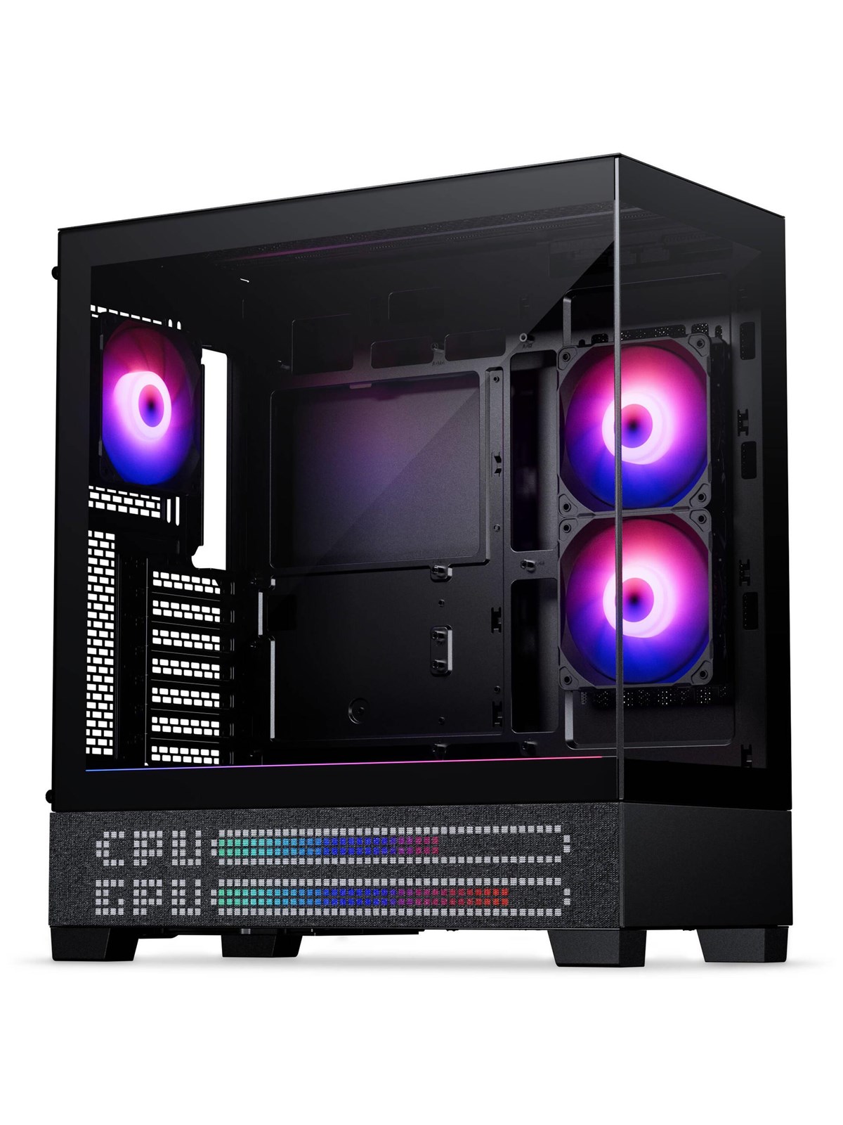 Phanteks XT View Matrix - Gehäuse - Miditower - Schwarz