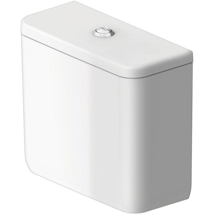 Duravit Collection One Spülkasten 0947102085 40x18cm, 4,5/3 l, Anschluss unten links, weiß Hochglanz HygieneGlaze
