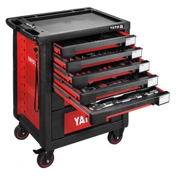 Yato WORKSHOP CABINET 7 DRAWERS + TOOLS 165 pcs. 55293 (YT-55293)