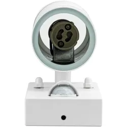 Tracon, Deckenleuchte, Assenwand-Spotleuchte mit Bewegungssensor, weiss (800 lm, GU10)