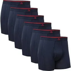 DANISH ENDURANCE Boxershorts Bamboo Trunks with fly, Größe M in Blau Blau