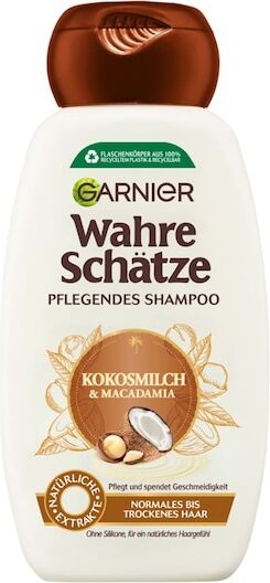 GARNIER Wahre-Schaetze Kokosmilch-MacadamiaPflegendes Shampoo 300 ml (9,97 € / 1 l)