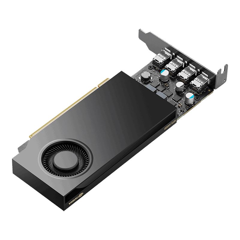 4GB PNY RTX A400 Smallbox Aktiv PCIe 4.0 x16 (x8) (Lite Retail)