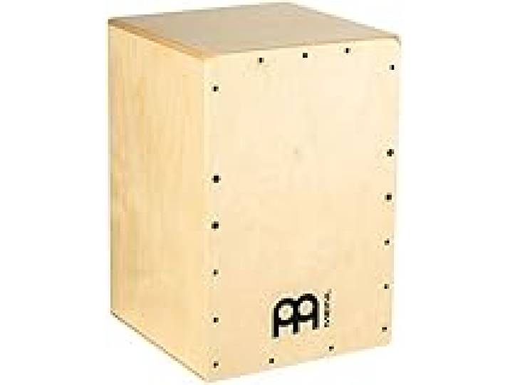 Meinl Percussion Snarecraft Cajon Instrument – Cajon compact avec 2 Cordes pour le timbre – Bouleau, Naturel (SC80B)