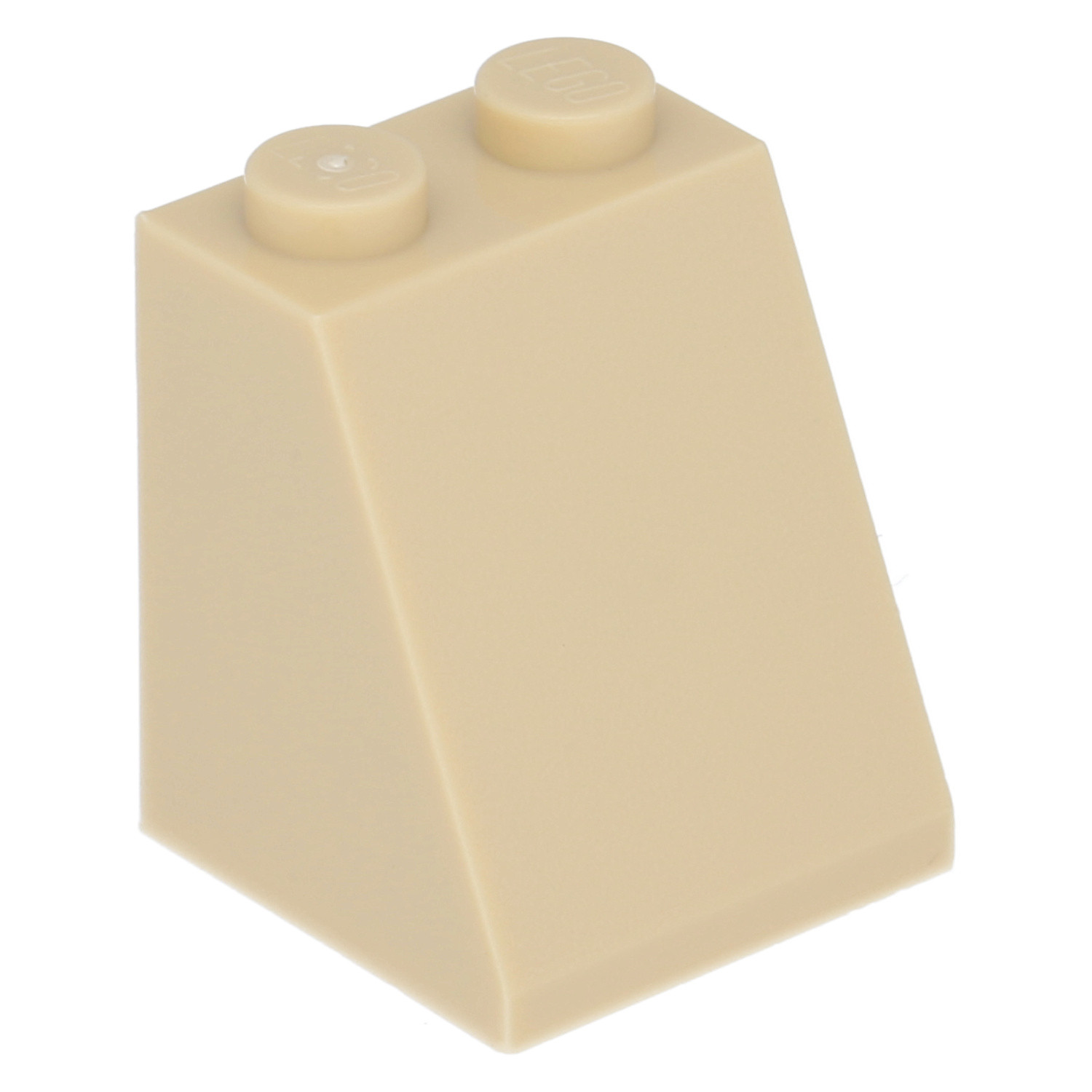 LEGO 50x 2x2x2 schuine dakstenen beige - 3678b