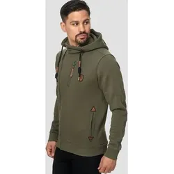 INDICODE Sweatjacke Elm, Größe XL in Grün Grün