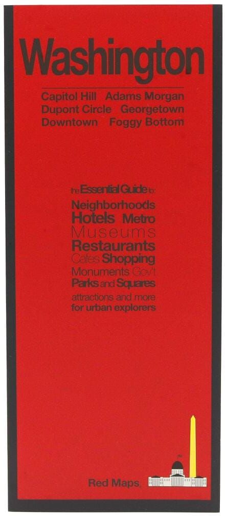 Red Maps Washington, DC   Cartes rouges