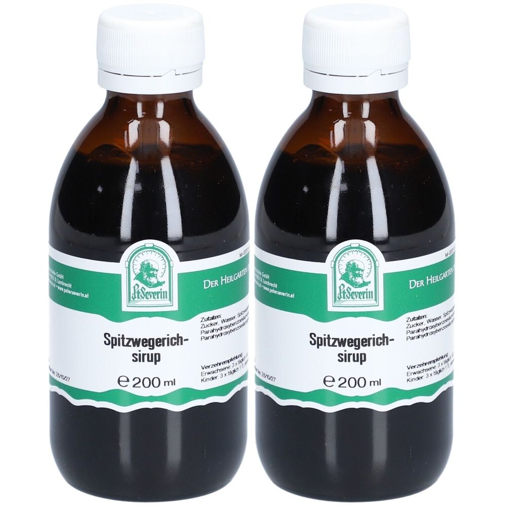 Spitzwegerich Sirup 2x 2x200 ml