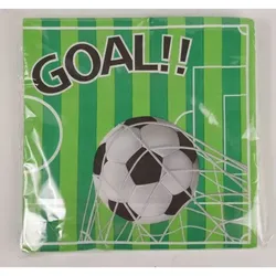 Tor! Servietten im Fußball-Design - 20 Stück