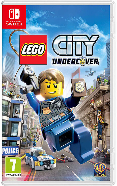 UPLOAD JOGO SWITCH LEGO CITY UNDERCOVER CODE IN BOX