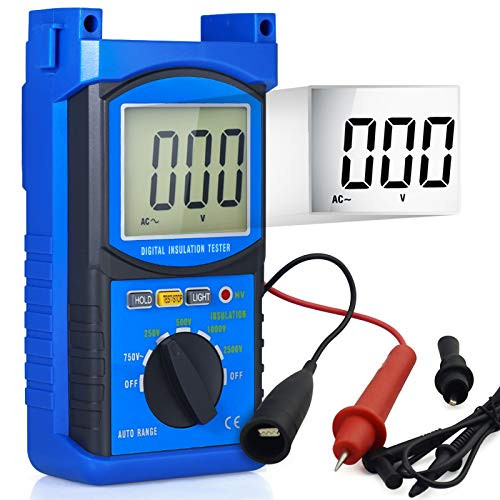 INFURIDER YF-6688F Digitale Isolatieweerstandstester, Megohmmeter met 2500V Testspanning en 20G Ohm Isolatieweerstand