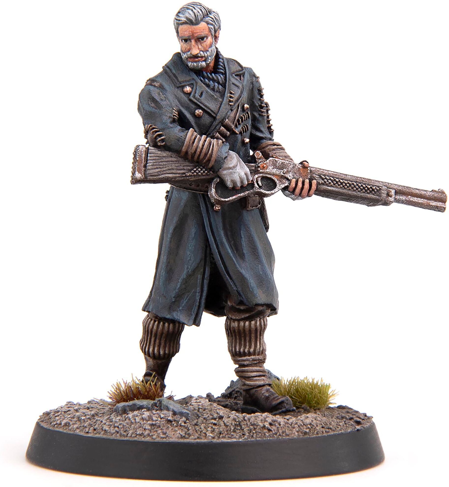 Modiphius Entertainment Fallout: Miniatures – Survivors – Old Longfellow, Official Fallout Character, 32mm Resin Model, Ages 14+, Tabletop Compatible
