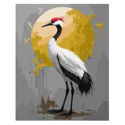 Ideyka Malen nach Zahlen - Goldenes Exotisches Design, 40 x 50 cm (66128939)