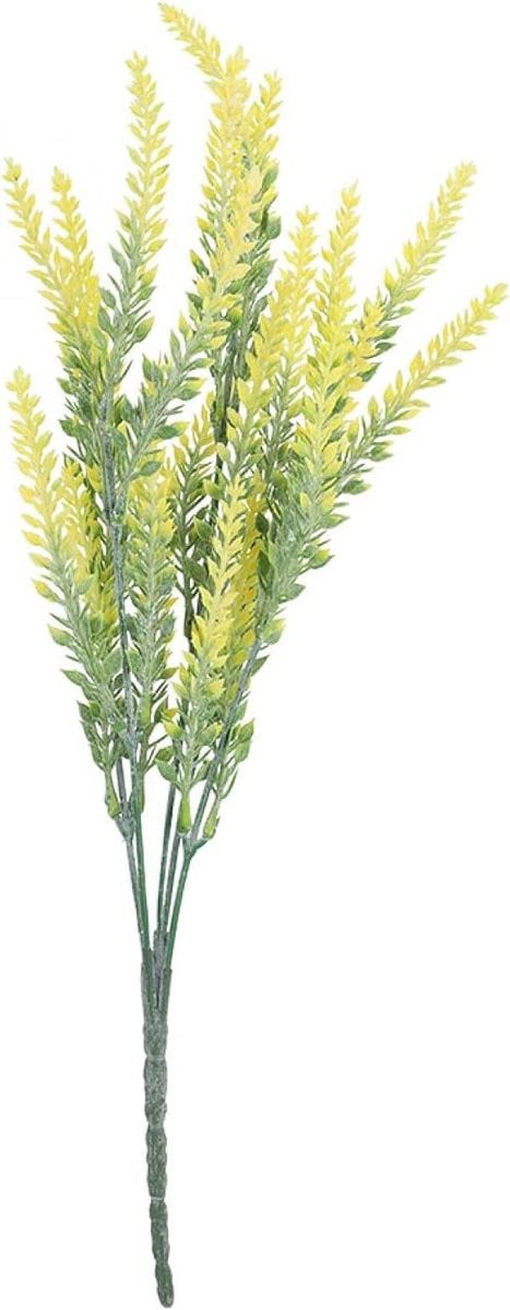 Kunstmatige Lavendel Plant - Geel - 37 cm