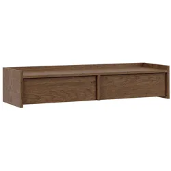 KONSOLENTISCH Japandi Dunkles Holz