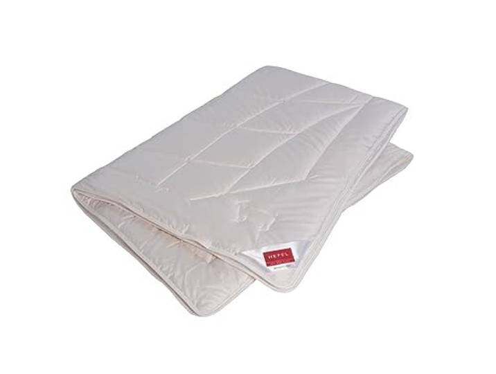 HEFEL Pure Wool Ganzjahres Bettdecke oder Kopfkissen (135 cm x 200 cm)