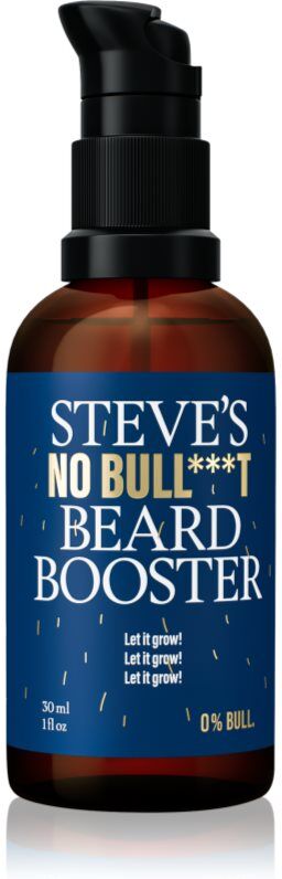 Steve's No Bull***t Beard Booster traitement pour la croissance de la barbe 30 ml
