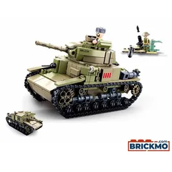 Sluban Army Medium italienischer Panzer M38-B0711