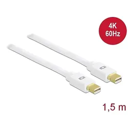 DELOCK Displayport Kabel mini DP -> mini DP St/St 1.50m w