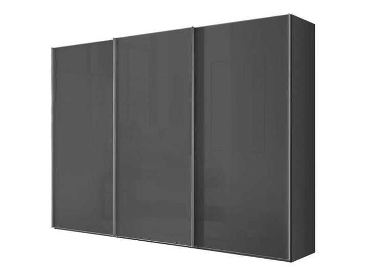 Schwebetürenschrank Lumos Vulkanglas, B:298cm