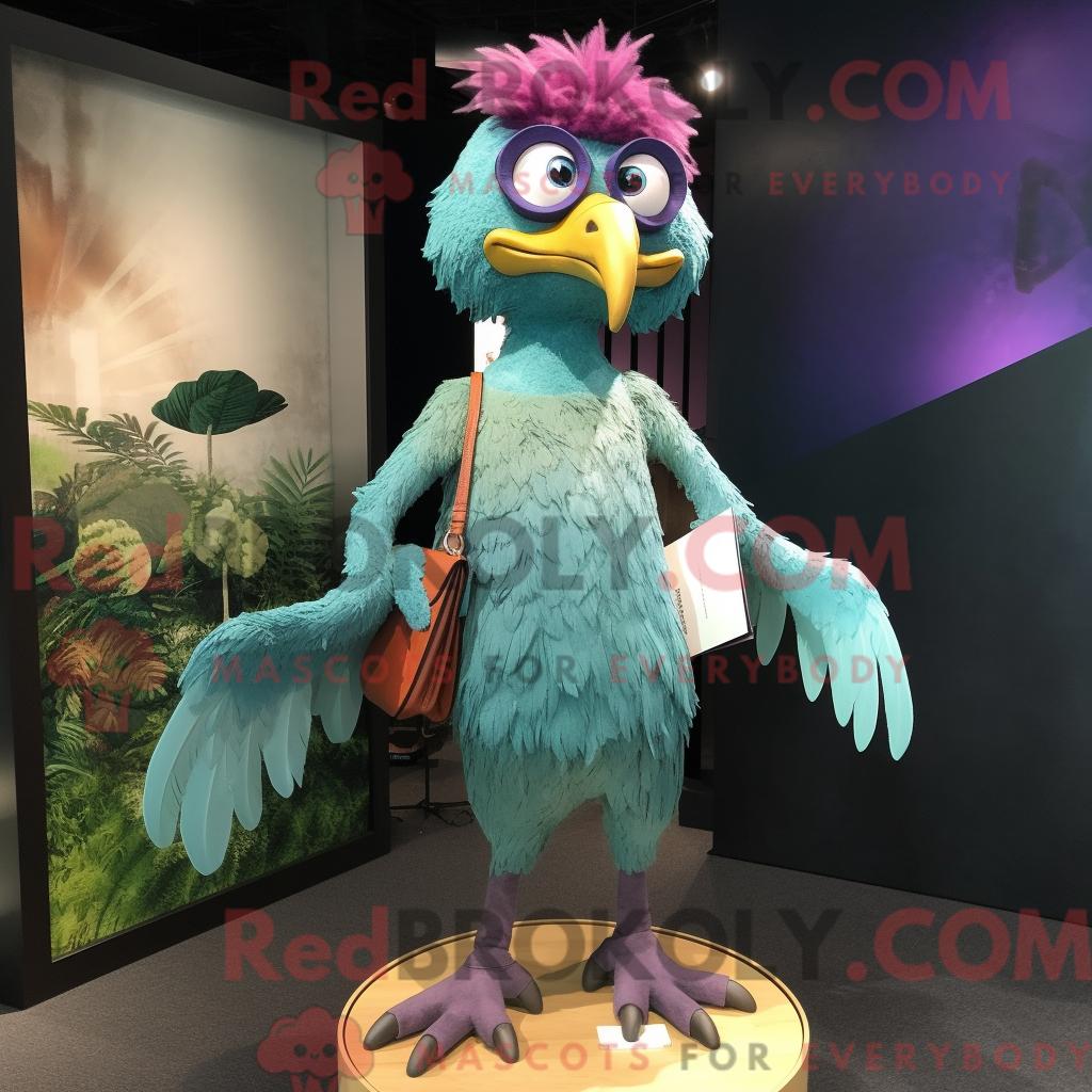 Harpyie-Maskottchen-Kostüm REDBROKOLY mit Tanktop und Clutch