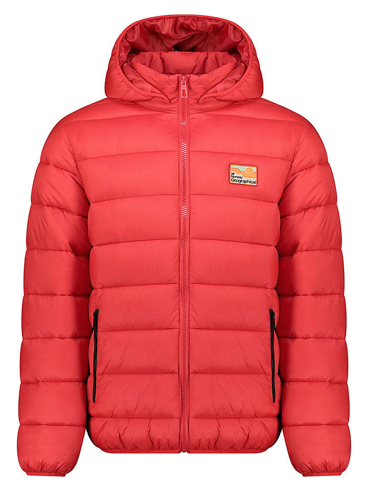 Geographical Norway Steppjacke "Avalanche" in Rot - 3XL