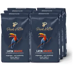 Tchibo - Privat Kaffee Latin Grande - 6 x 500 g Ganze Bohne - Intensität: 3/6