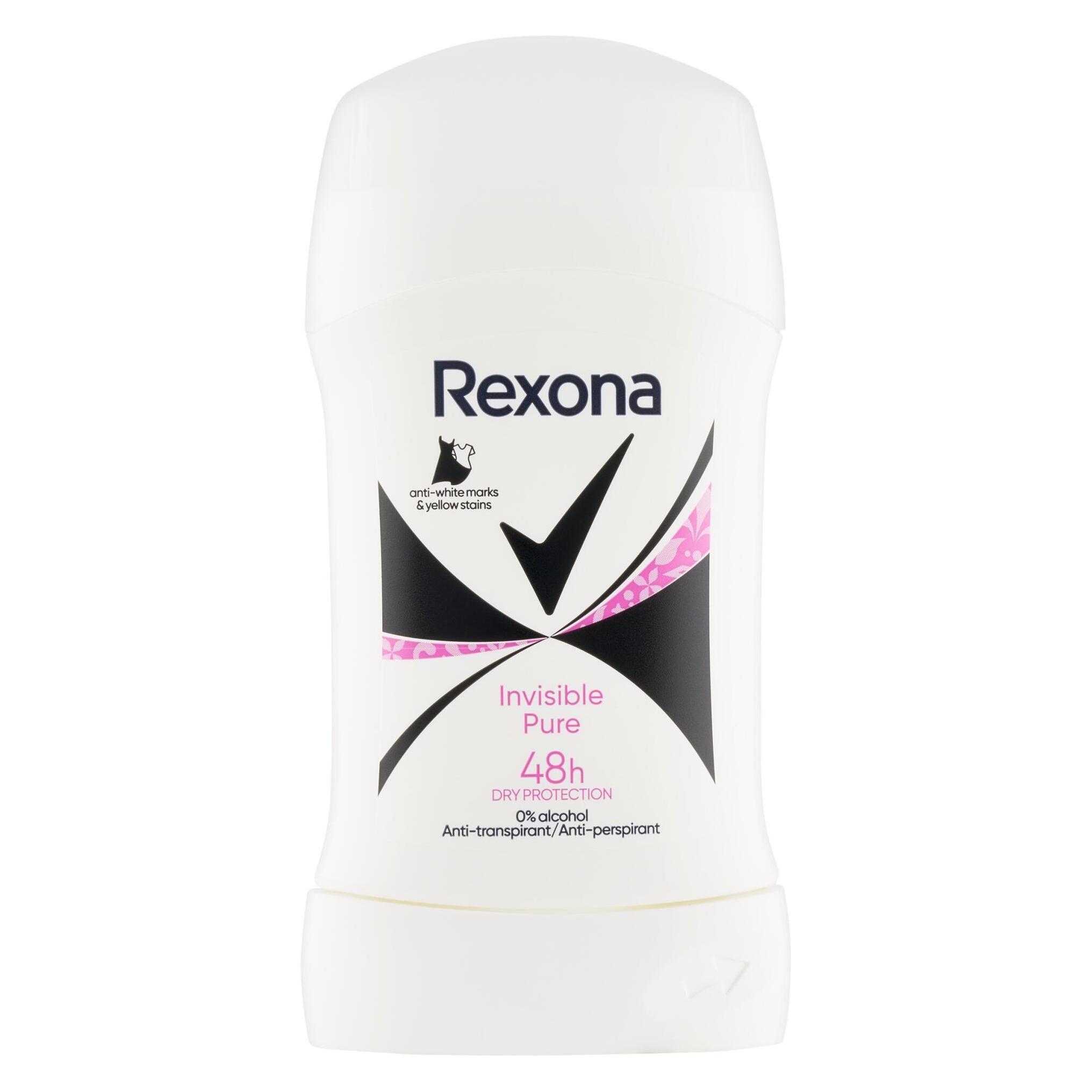 Rexona Stick Women 50ml Invisible Pure - Effective Deodorant For Women (Stick) (59595700)
