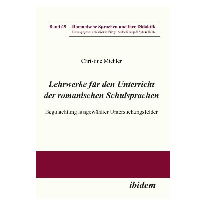 ibidem Lehrwerke für den Unterricht der romanischen Schulsprachen (Deutsch, Softcover, Andre Klump, Christine Michler, Michael Frings, Sylvia Thiele) (51393243)