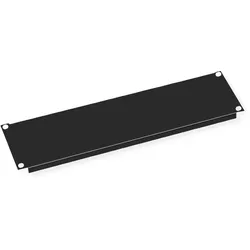 VALUE 19-Zoll-Blindplatte 3 HE, schwarz