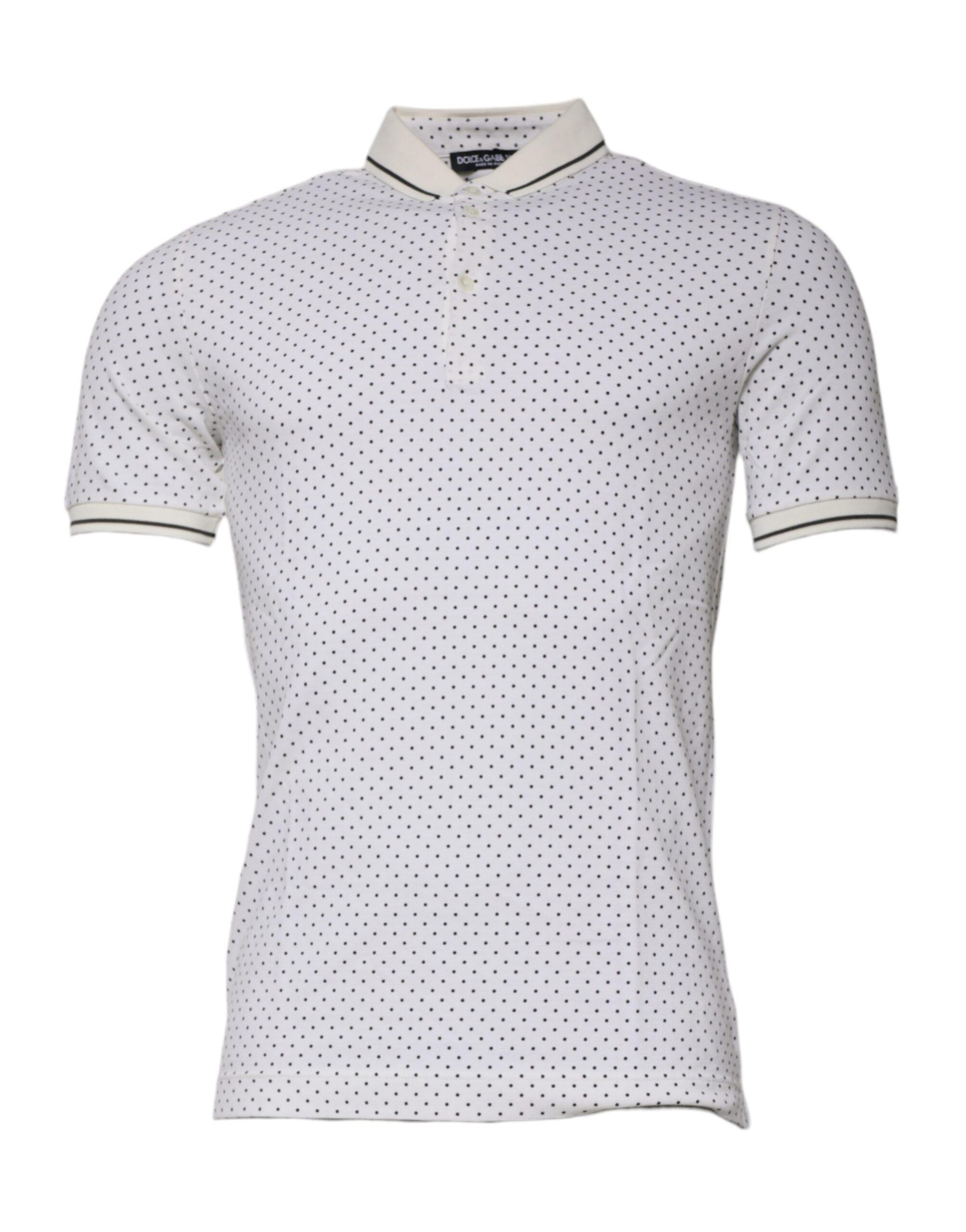 Punkte-Polo-Shirt im klassischen Schnitt