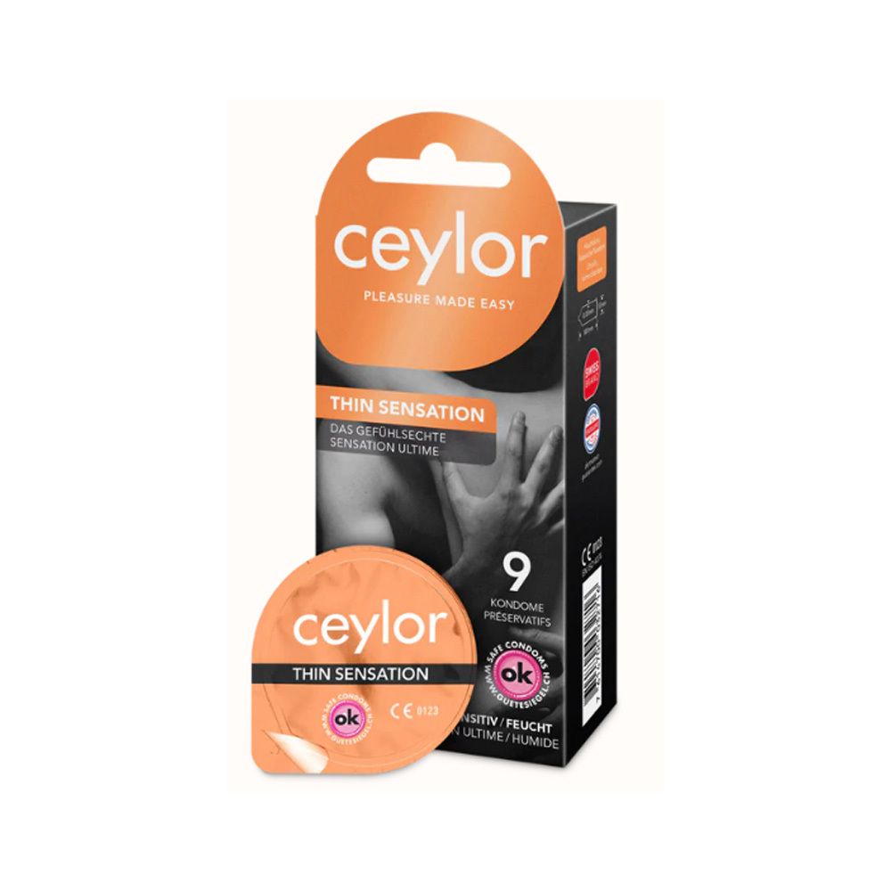 Ceylor Thin Sensation Präservativ 9 Stk St Kondome