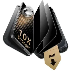 ESR Corning UltraFit Privacy (3 Stk., Apple iPhone 17 Pro), Smartphone Schutzfolie, Schwarz