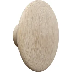 Dots Wood Wandhaken 6,5 cm helle Eiche